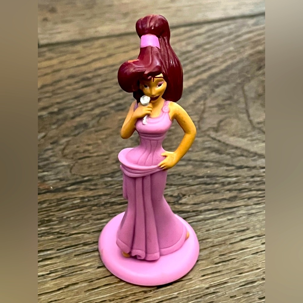 DISNEY HERCULES MEGARA FIGURE MINIATURE CAKE TOPPER